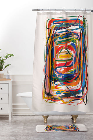 qooeea Nest qooeea Shower Curtain And Mat