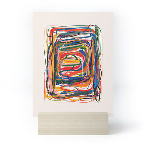 qooeea Nest qooeea Mini Art Print