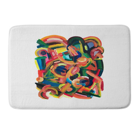 qooeea Rue Memory Foam Bath Mat