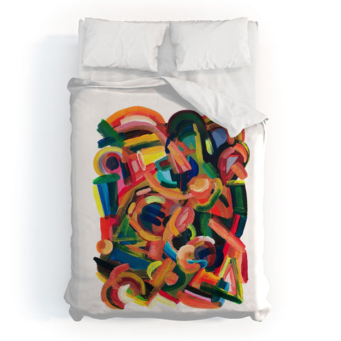 qooeea Rue Duvet Cover
