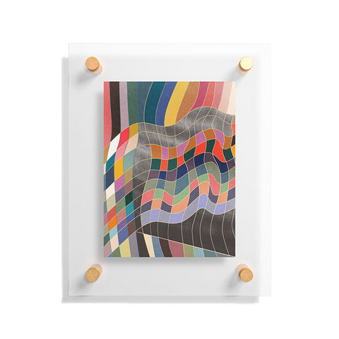 qooeea Warp Floating Acrylic Print
