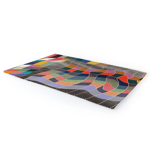 qooeea Warp Area Rug