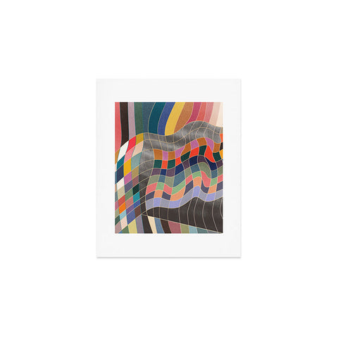 qooeea Warp Art Print