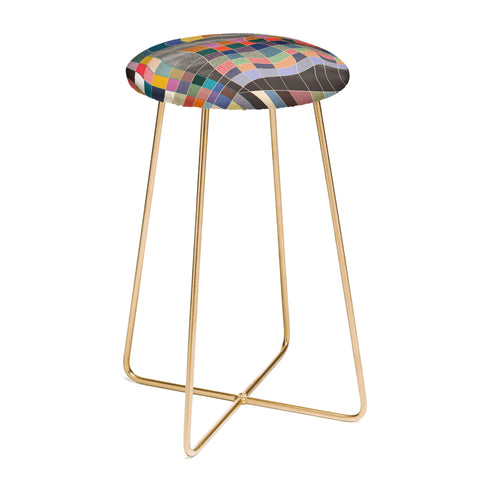 qooeea Warp Counter Stool