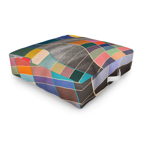 qooeea Warp Outdoor Floor Cushion