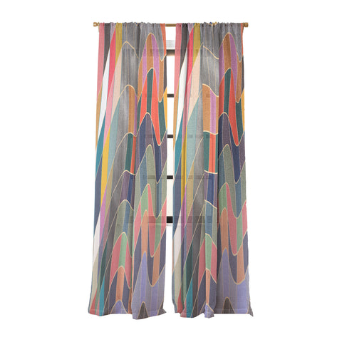 qooeea Warp Sheer Non Repeat