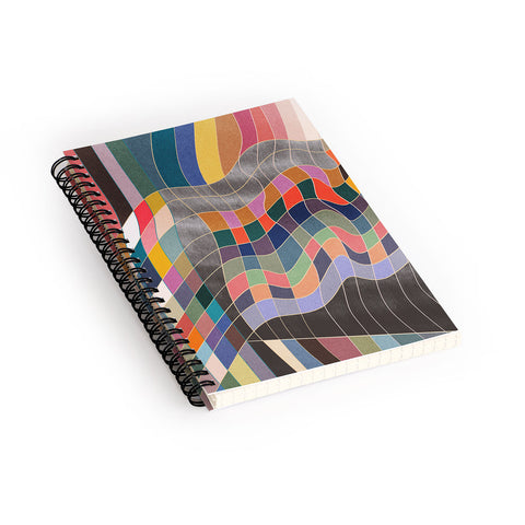qooeea Warp Spiral Notebook