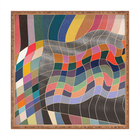 qooeea Warp Square Tray