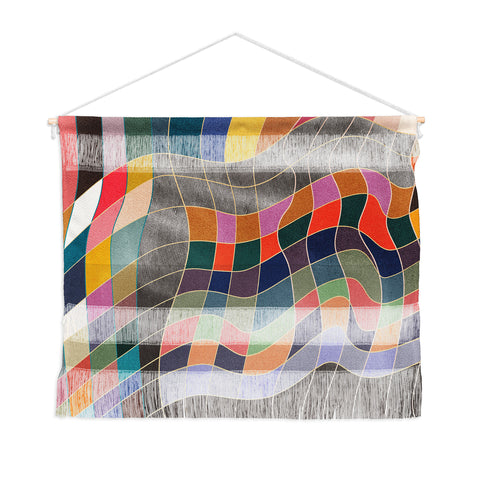 qooeea Warp Wall Hanging Landscape