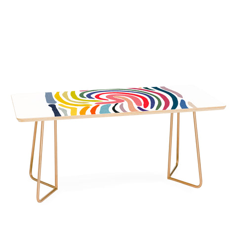 qooeea Whorl Coffee Table
