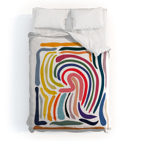 qooeea Whorl Comforter