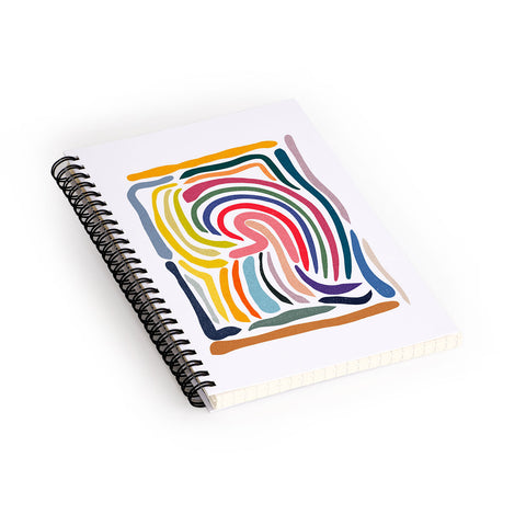 qooeea Whorl Spiral Notebook