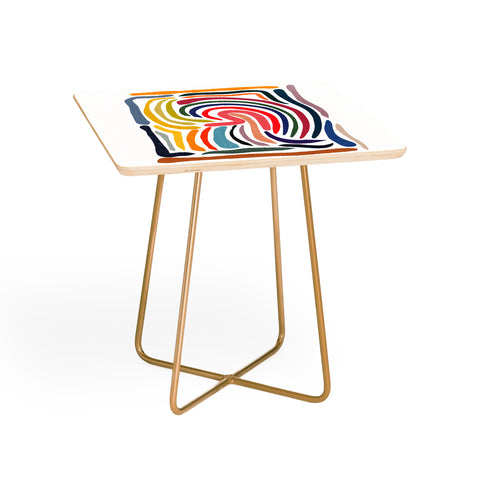 qooeea Whorl Side Table