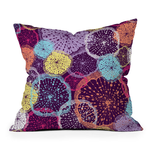 Rachael Taylor Wheel Of Wonder 1 Outdoor Throw Pillow