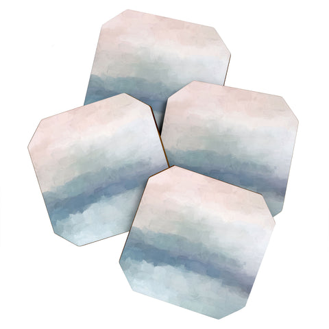 Rachel Elise Atlantic Ocean Sunrise III Coaster Set