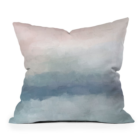 Rachel Elise Atlantic Ocean Sunrise III Outdoor Throw Pillow