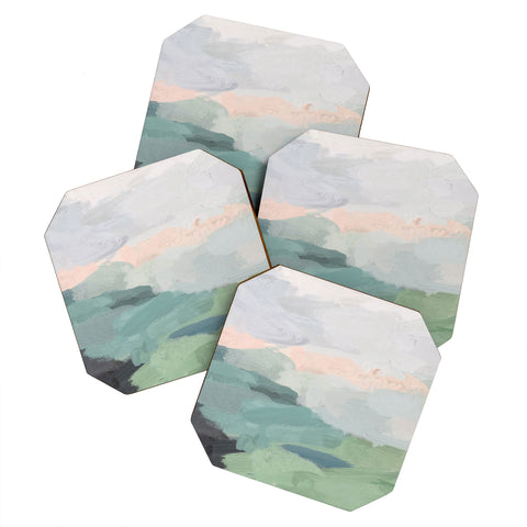 Rachel Elise Farmland Sunset Coaster Set