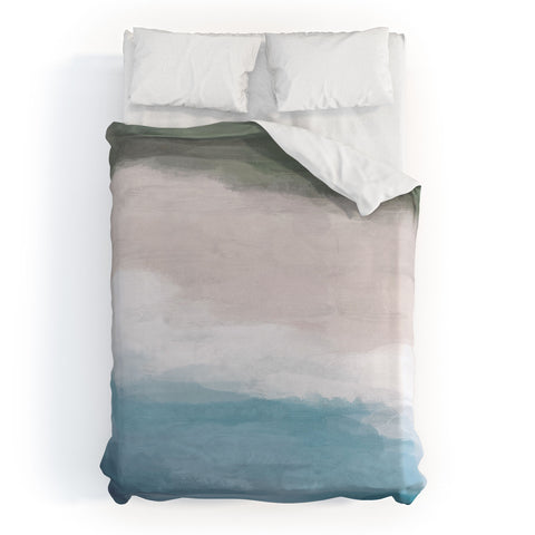 Rachel Elise Hawaii Aerial Duvet Cover