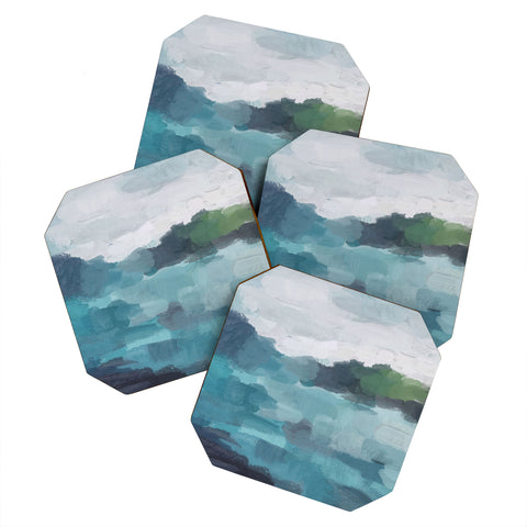 Rachel Elise Island in the Distance Coaster Set