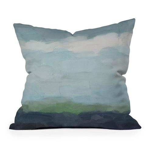 Rachel Elise Sunday Afternoon Outdoor Throw Pillow