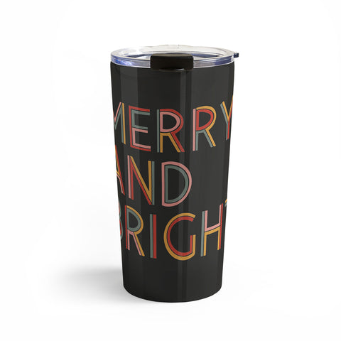 Rachel Szo Merry and Bright Dark Travel Mug