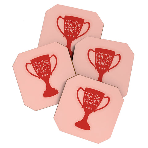 Rachel Szo Not The Worst Coaster Set
