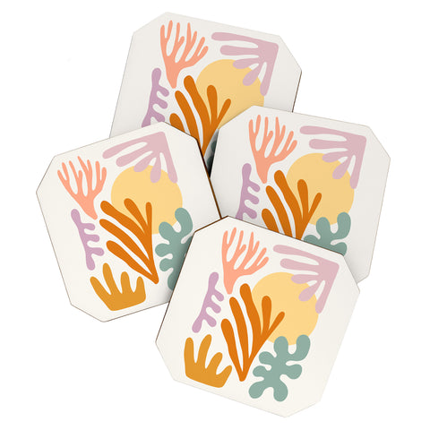 Rachel Szo Seagrass Sun Coaster Set