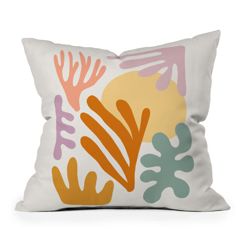 Rachel Szo Seagrass Sun Outdoor Throw Pillow