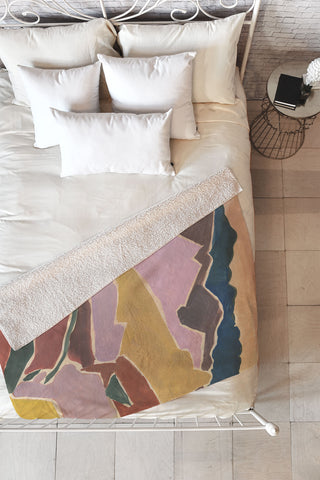 Rachelle Roberts Deuteronomy Faithful Fleece Throw Blanket