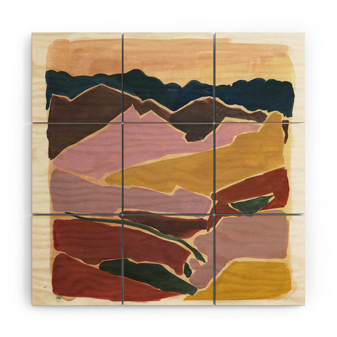 Rachelle Roberts Deuteronomy Faithful Wood Wall Mural