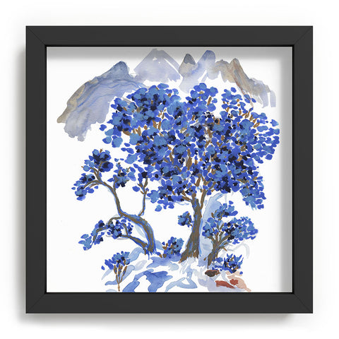 Rachelle Roberts Misty Blue Mountain Recessed Framing Square