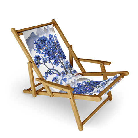 Rachelle Roberts Misty Blue Mountain Sling Chair