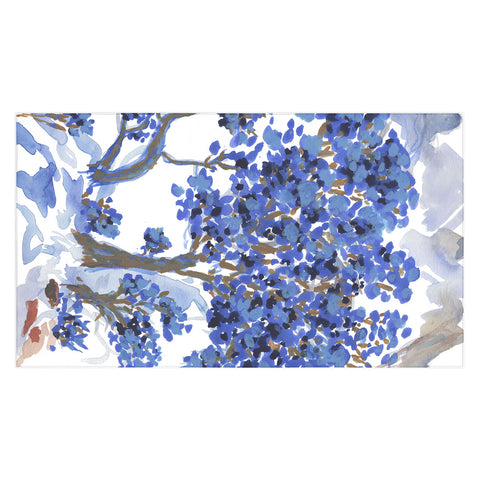 Rachelle Roberts Misty Blue Mountain Tablecloth