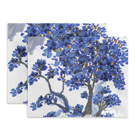 Rachelle Roberts Misty Blue Mountain Placemat