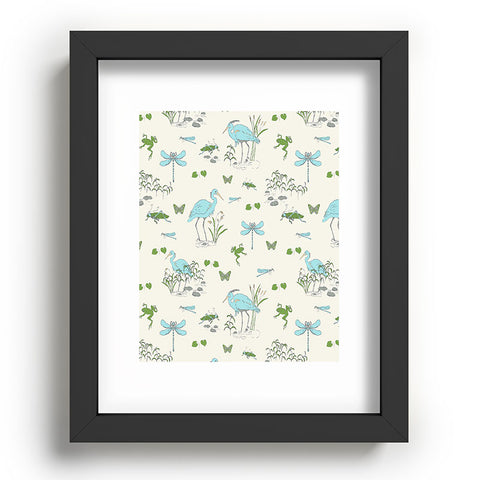 Rachelle Roberts Riverside Creatures Recessed Framing Rectangle