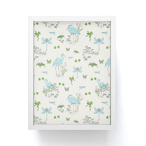 Rachelle Roberts Riverside Creatures Framed Mini Art Print