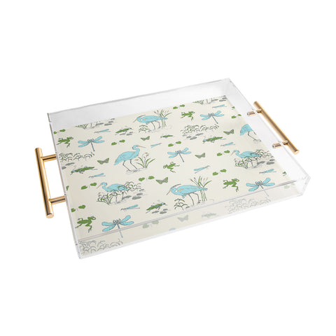 Rachelle Roberts Riverside Creatures Acrylic Tray