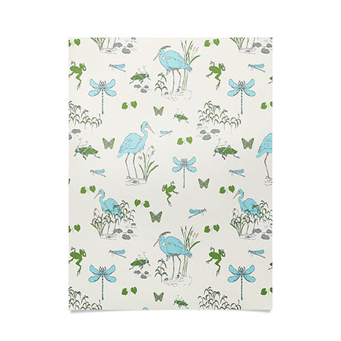 Rachelle Roberts Riverside Creatures Poster