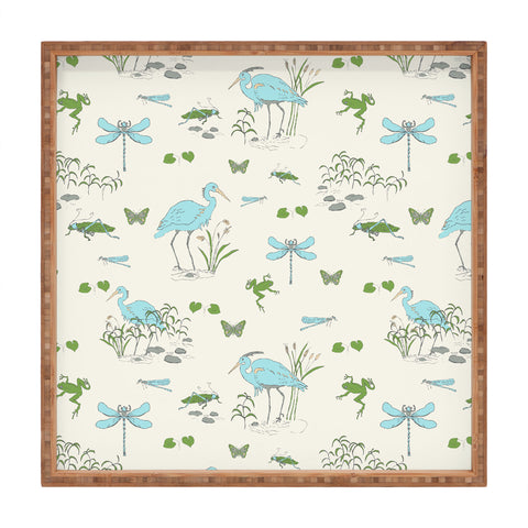 Rachelle Roberts Riverside Creatures Square Tray