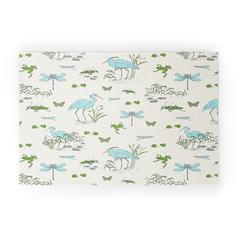 Rachelle Roberts Riverside Creatures Welcome Mat