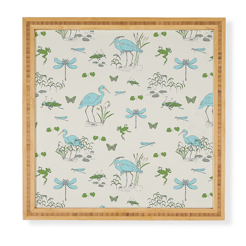 Rachelle Roberts Riverside Creatures Framed Wall Art