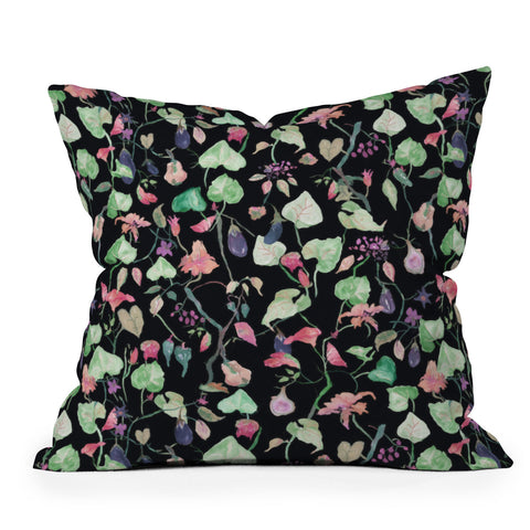 Rachelle Roberts Twilight Picnic Outdoor Throw Pillow