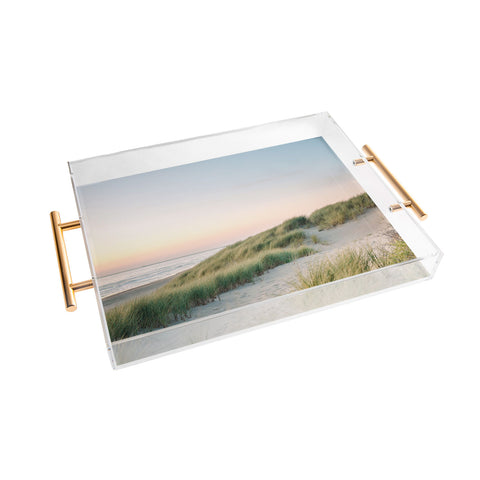 raisazwart Dunes of Holland Sunset Acrylic Tray
