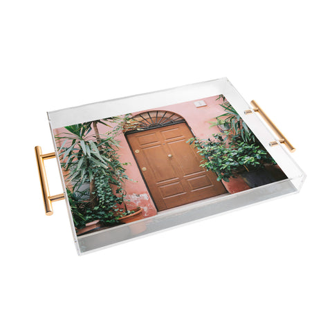 raisazwart Front door of Rome Acrylic Tray