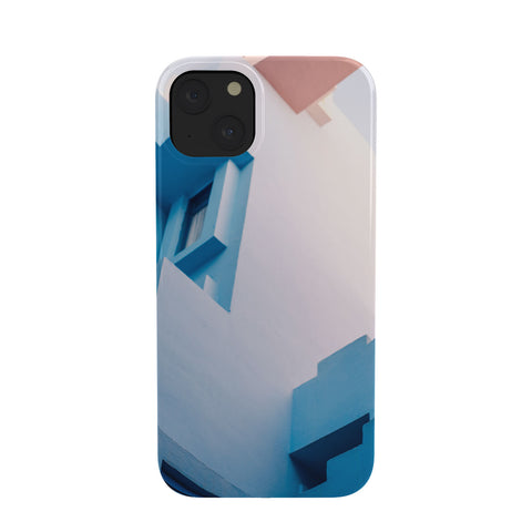 raisazwart Muralla Roja blue and pink geo Phone Case