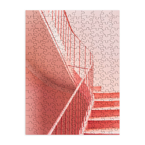 raisazwart Pink Pastel colored stairs Puzzle