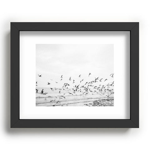 raisazwart Seagulls Coastal Recessed Framing Rectangle