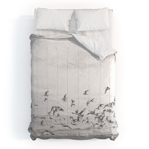 raisazwart Seagulls Coastal Comforter