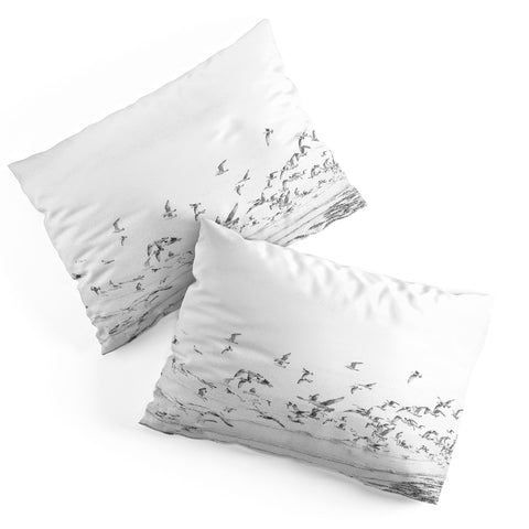 raisazwart Seagulls Coastal Pillow Shams