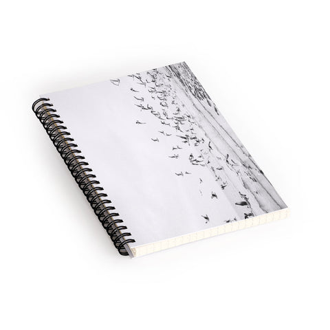 raisazwart Seagulls Coastal Spiral Notebook